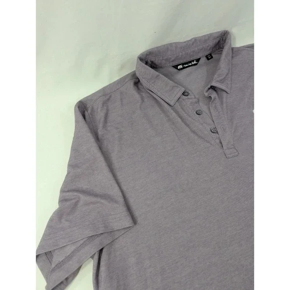 TravisMathew Polo Shirt Mens 3XL Performance Golf Texas Christian TCU *Read - Picture 2 of 10